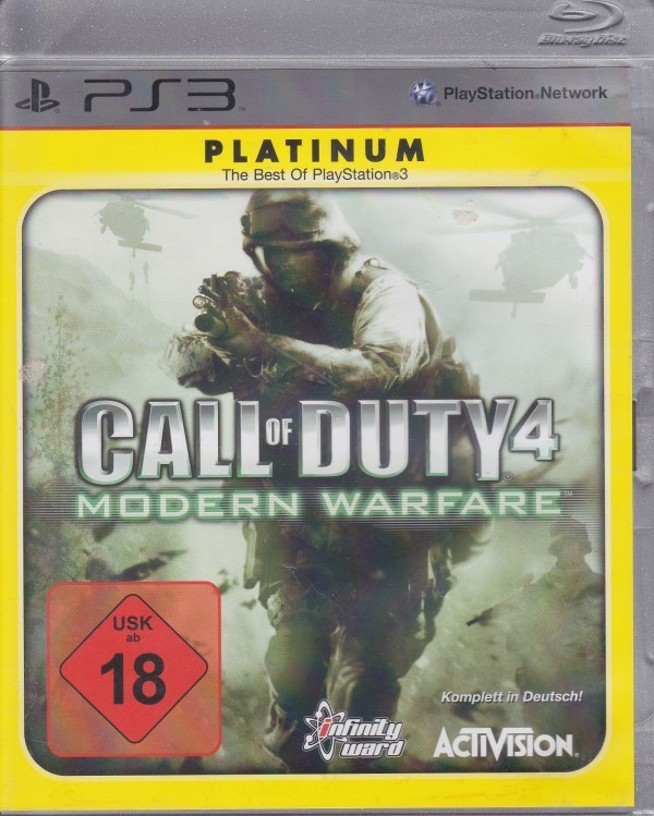 Call of Duty 4 - Modern Warfare, PS3, USK 18